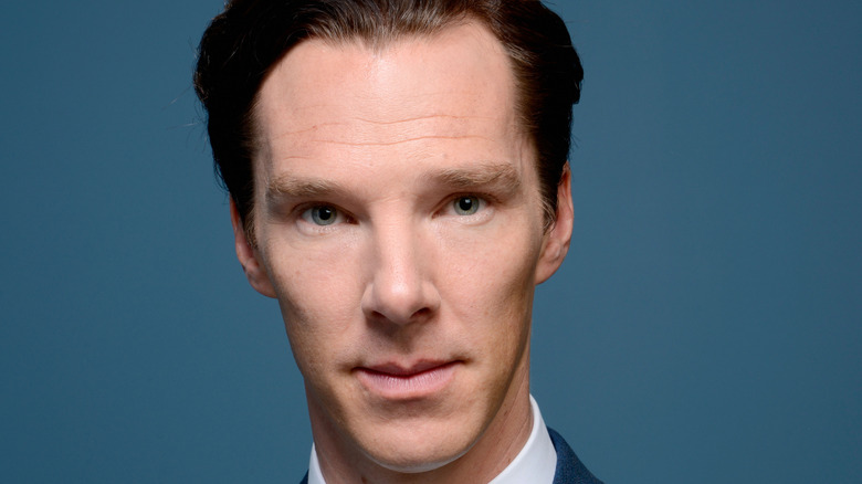 Benedict Cumberbatch posing