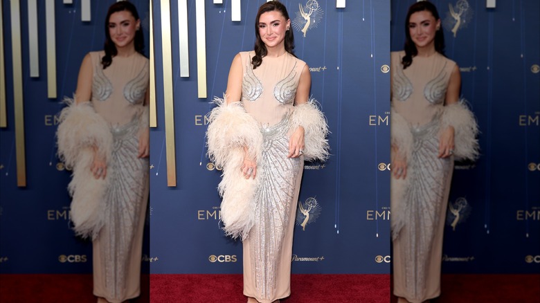 Bronwyn Newport attending the 2025 EMMYS