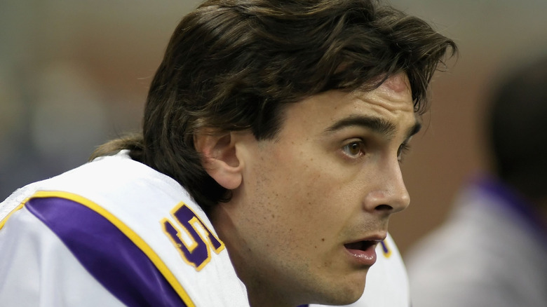 Chris Kluwe in his Minnesota Vikings uniform