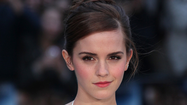 Emma Watson smiles on the red carpet