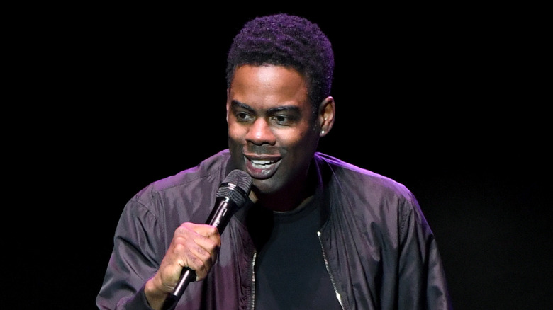 Chris Rock performing
