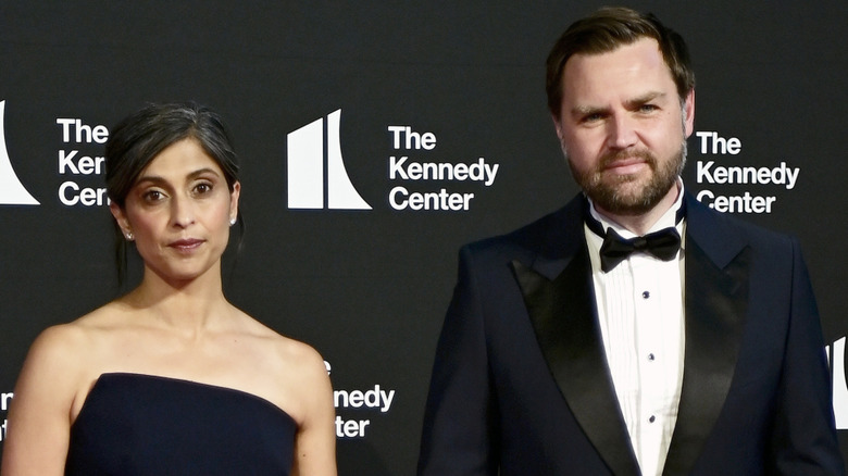 Usha Vance and JD Vance at the Kennedy Center