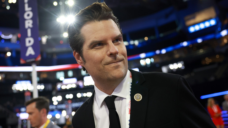 Matt Gaetz pictured at the 2024 RNC.