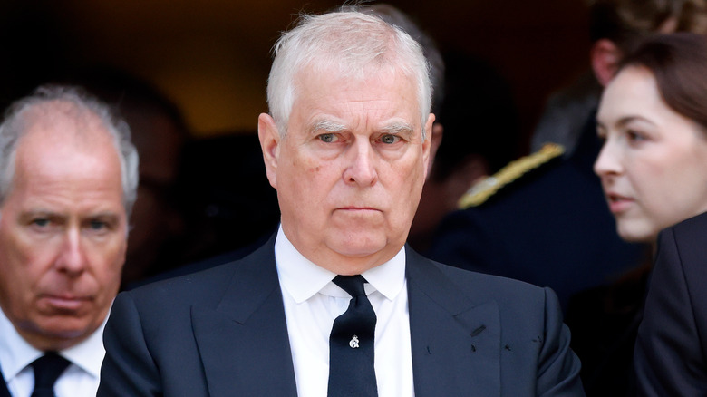 Andrew Mountbatten-Windsor pictured in 2025.