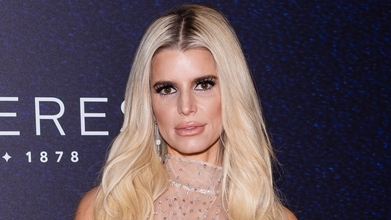 Jessica Simpson poses in 2023