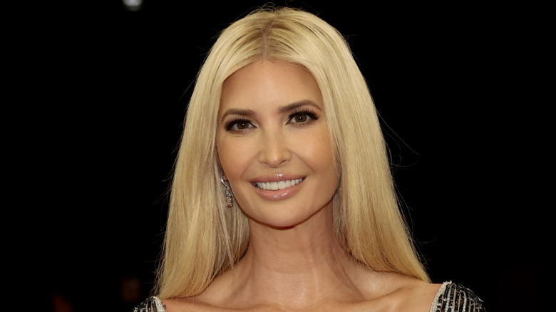 Ivanka Trump smiling red carpet