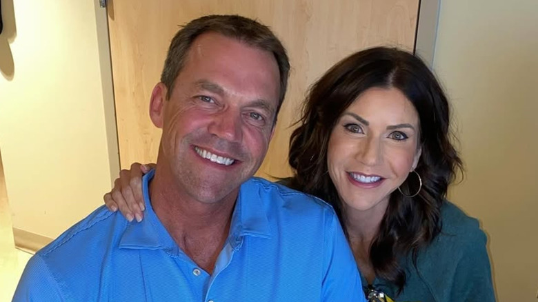 Bryon Noem and Kristi Noem smiling