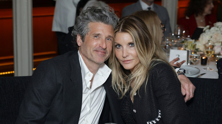Patrick Dempsey and wife Jillian Fink.