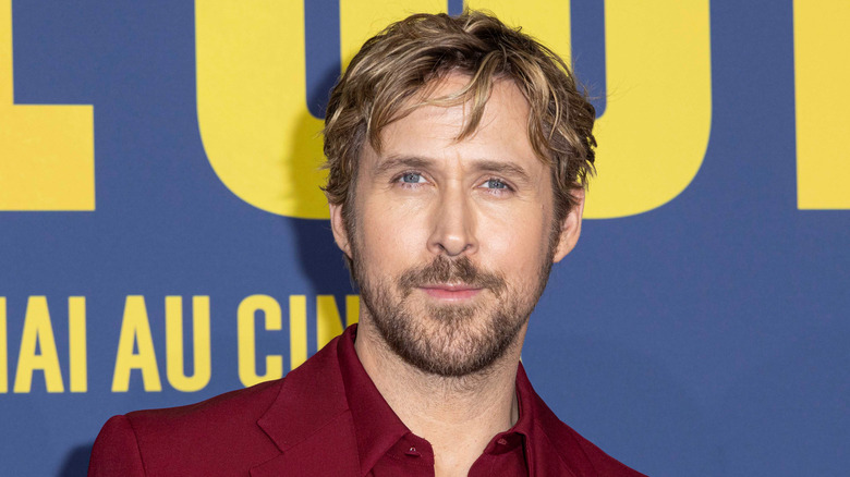 Ryan Gosling poses in 2024