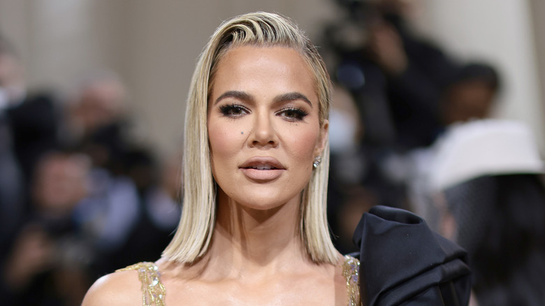 Khloe Kardashian at the 2022 Met Gala