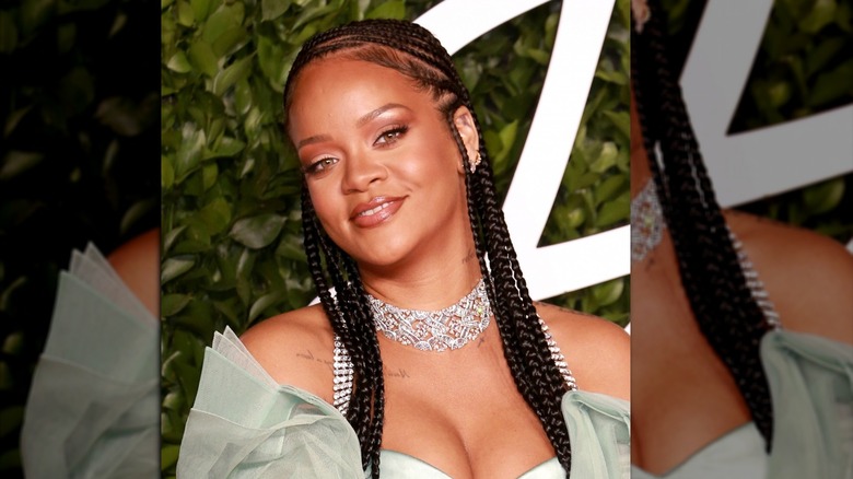 Rihanna smiling