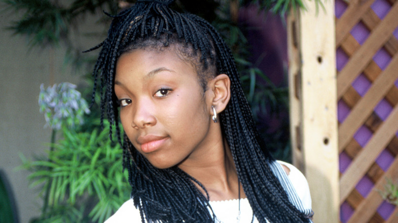 Brandy in overalls
