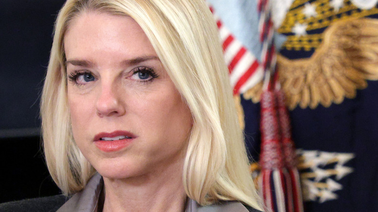 Pam Bondi at a State Dining dinner
