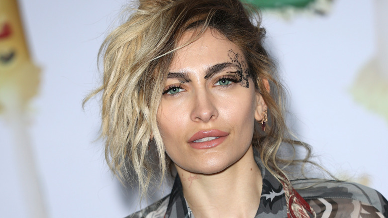 Paris Jackson poses for a photo
