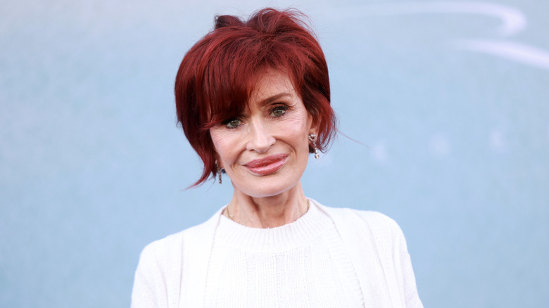 Sharon Osbourne red carpet