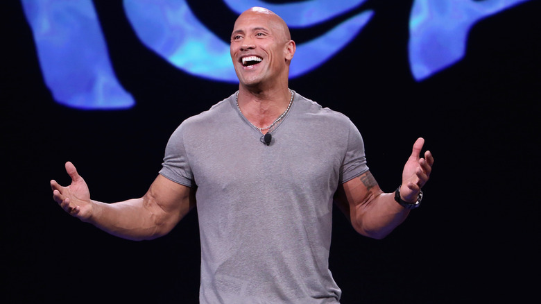 Dwayne Johnson at D23