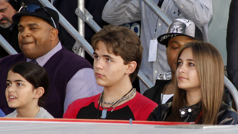 Prince, Paris and Blanket Jackson